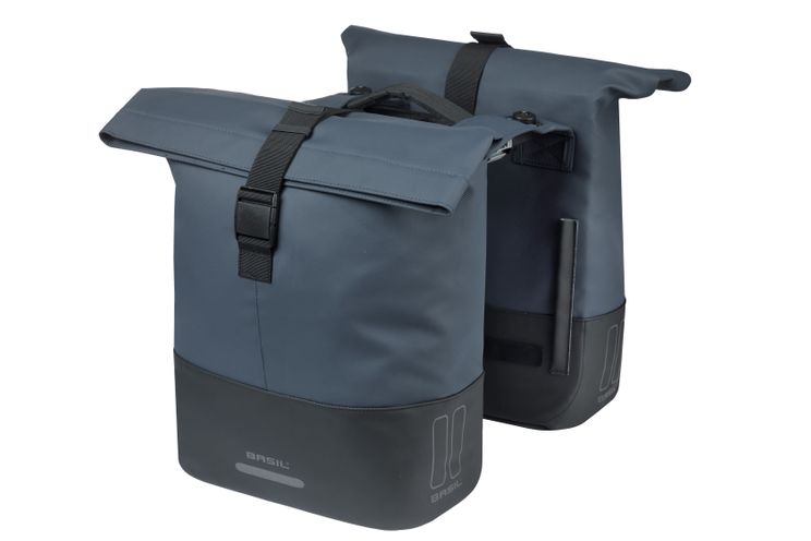 Basil doppia busta cove mik 2.0. borse gemelle cove 28-32l mik navy nero