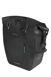 Basil tas rivo l enkel zwart | mik hooks | 15l