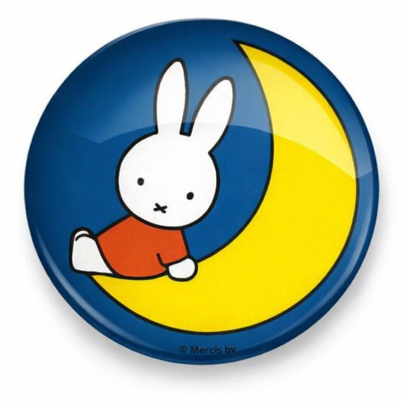 Miffy imán de cristal xl luna ø5cm