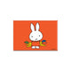 Imán Miffy artista naranja 8x5,5cm