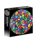 Intro puzzle round - gemme colorate - 1000 pezzi