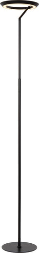 Lucide celeste - lámpara de pie - ø 28 cm - LED regulable - 1x21w 2700k - negro