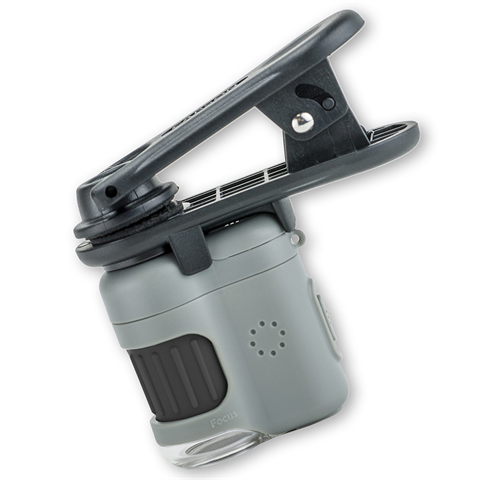 Carson Zakmicroscope MM-380 Microminini 20X con adaptador de teléfonos inteligentes
