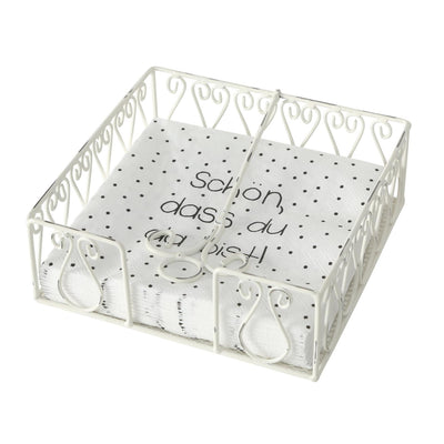 Boltze home servilletero metal blanco