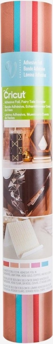Lámina metálica Cricut rosa claro, coral, cobre, oro rosa, turquesa