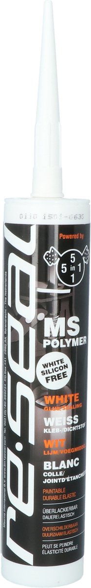 Sigillatura 5in1 - ms - polimero - bianco - 290 ml