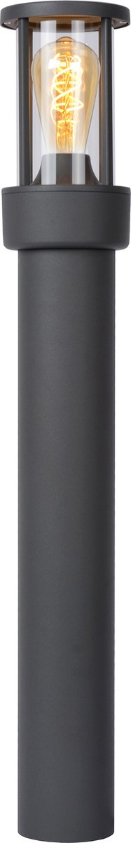Lucid lori - lámpara de pie - 1xe27 - ip44 - sensor día noche - antracita
