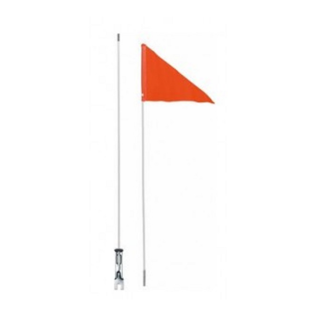 Naranja de seguridad de la bandera