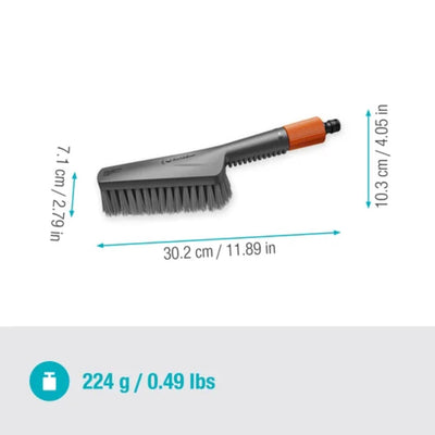 GardenA CleanSystem HandBrush S Soft, con conexión de manguera