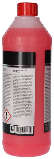 koelvloeistof G12 G12+ kant klaar 1 liter