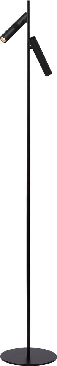 Lucide philon - leeslamp - ø 23 cm - led dimbaar - 2x4,5w 3000k - zwart