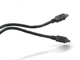 Conceptronic cc44fw18 firewire 400 cable, 4-p 1.8m, black, m m, 400 mbit s, ieee 1394 1394a - afbeelding 1