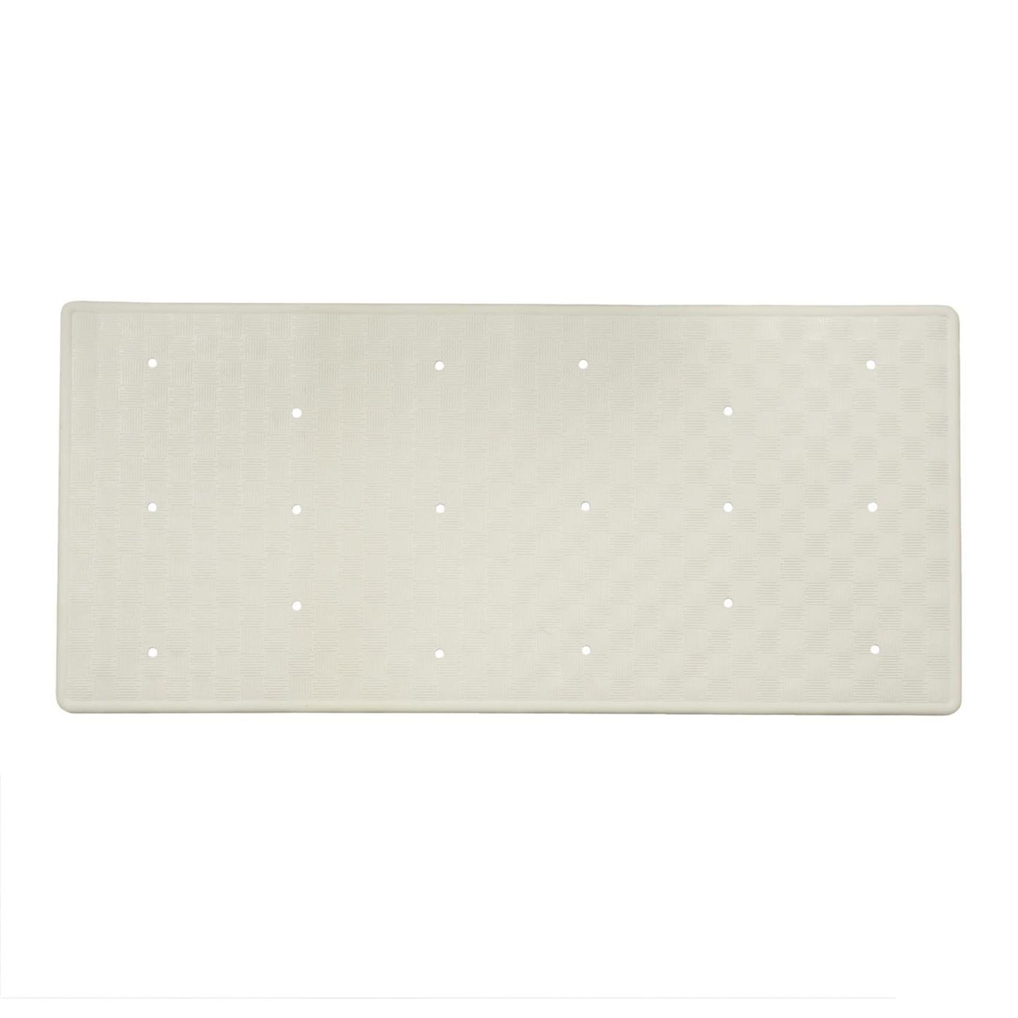 Mat de baño de la casa holandesa Anti -Slip 35x75 White