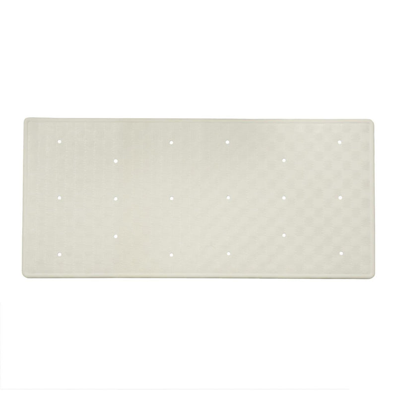 Dutch house badmat rubber 35x75cm wit