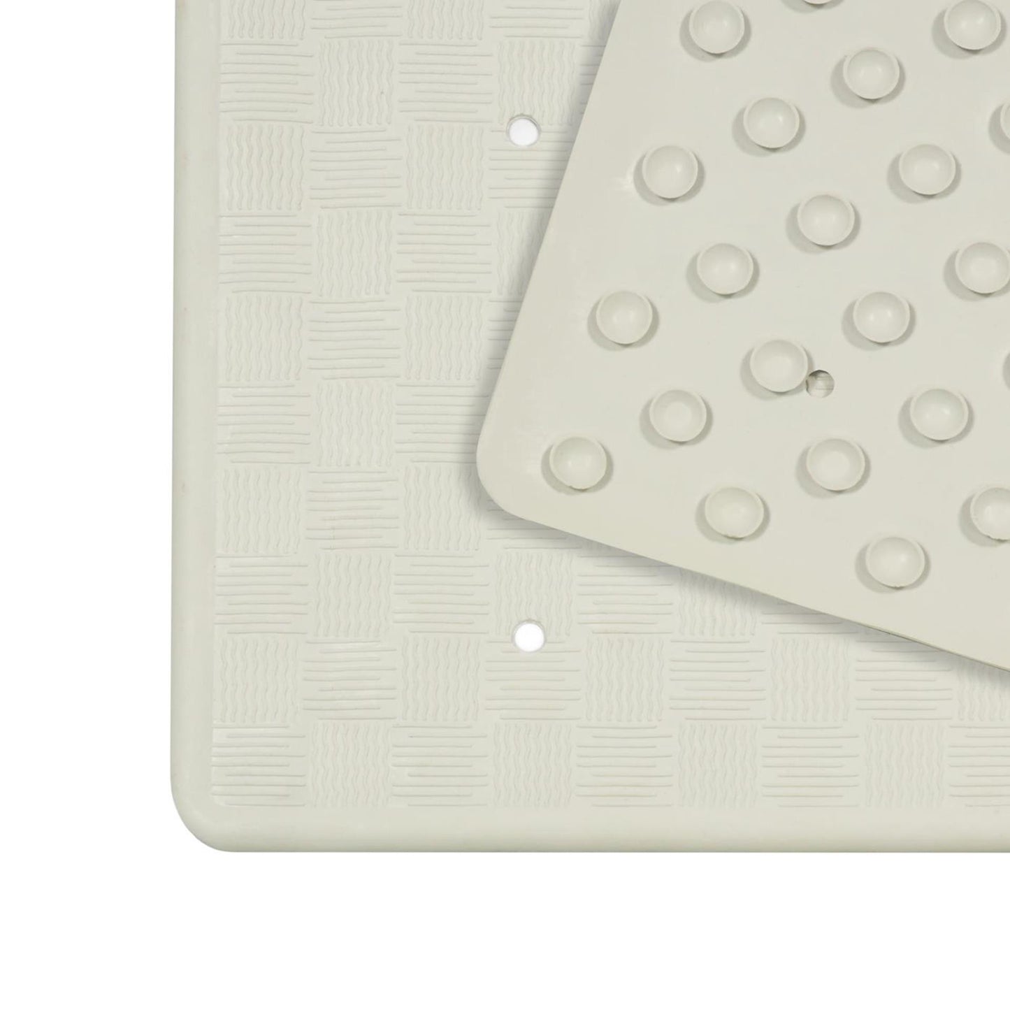 Mat de baño de la casa holandesa Anti -Slip 35x75 White