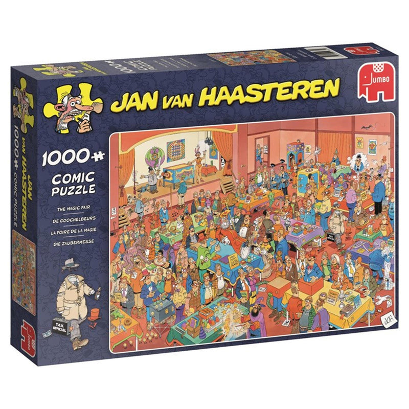 Puzzle jumbo jan van haassten de goochelbeurs 1000 pezzi