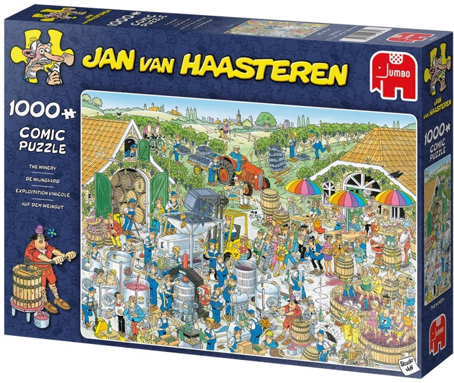 Jan van Haasteren Legpuzzel - De Wijnmakerij, 1000st.