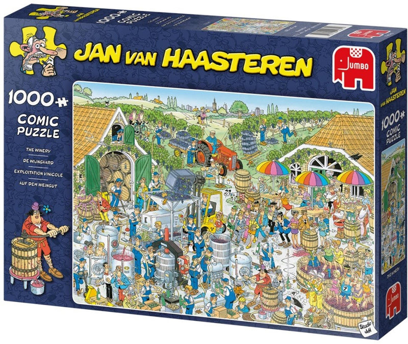 Jumbo puzzel jvh de wijngaard 1000pcs