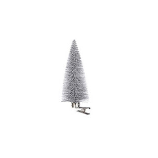 Clip boom argento 6 pezzi - h13xd5cm