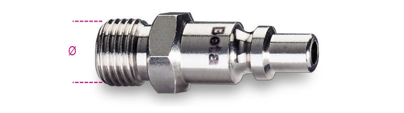Beta 1916i Inserisci cilindrico per compressore per capezzoli della pompa 1 4