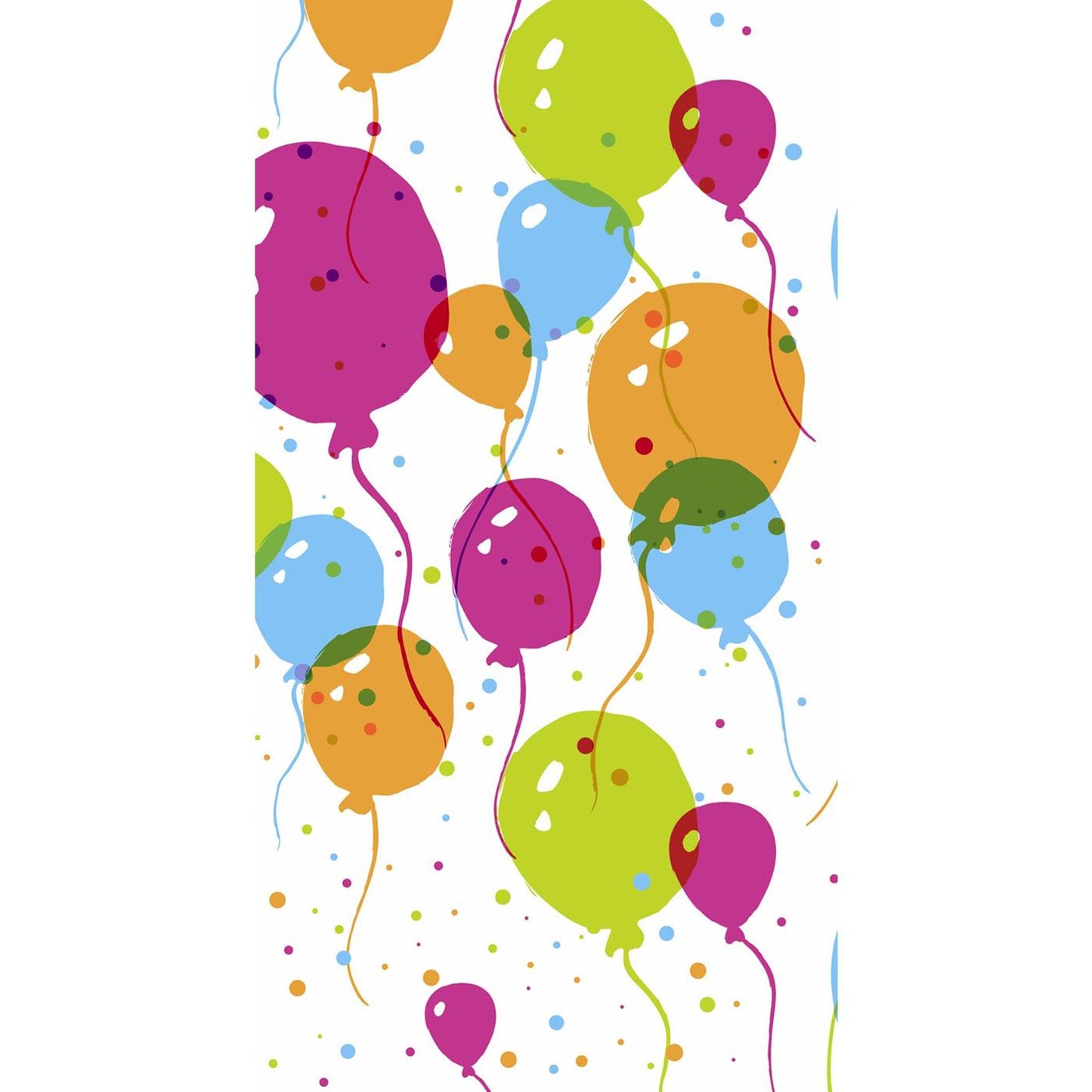 Duni Millaploth Splash Globos 120x180 cm