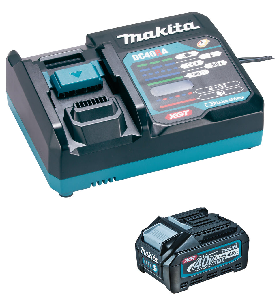 Makita 91j65-4 startset xgt | dc40ra 1xbl4040 | 40v | oplader dc18ra - 191j65-4