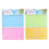Alphabet template, 2dlg. - afbeelding 1