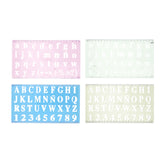 Alphabet template, 2dlg. - afbeelding 2