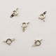 Vaessen creative • sluiting 7mm 144pcs silver