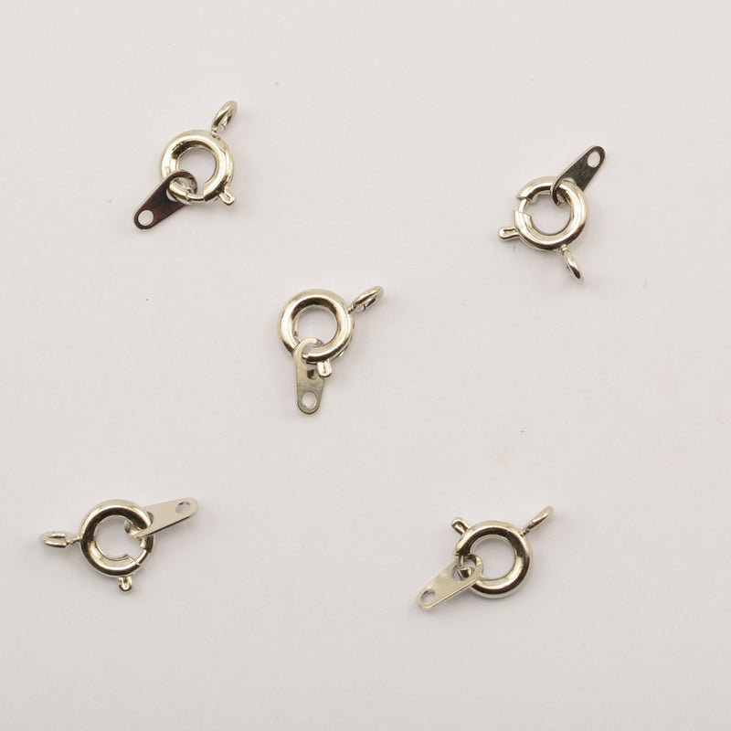 Vaessen creative • chiusura 7 mm 144 pezzi argento