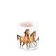 Ambiente kaars klein wild horses
