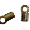 Vaessen creative • tappi terminali 24 pezzi bronzo