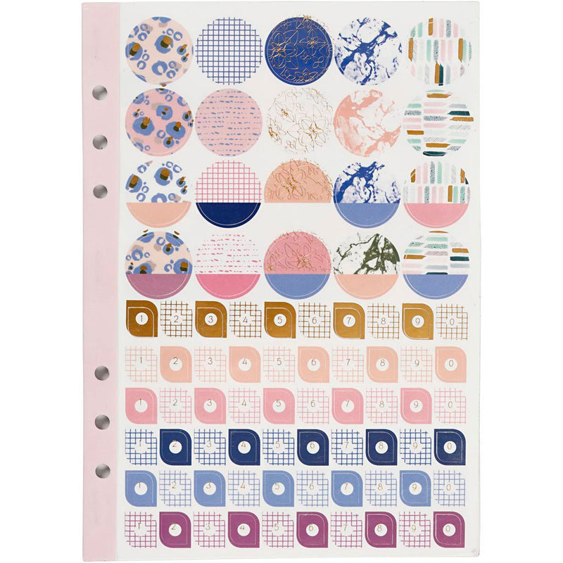 Creative Company StickerBoek Bloemen A5 per Planner, 578st.