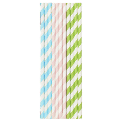 Duni cannucce di carta pastelli 20 cm 25 pz