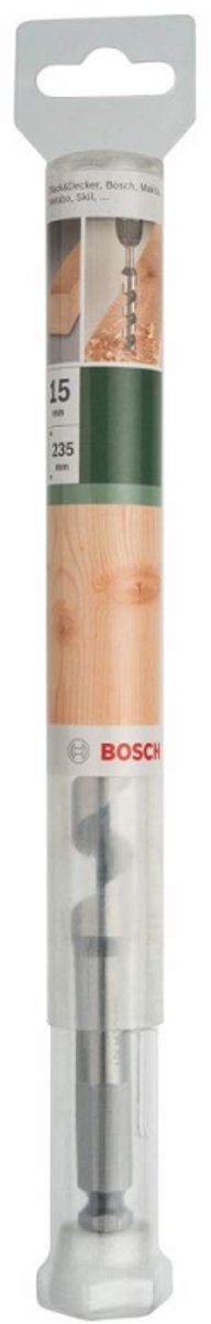 Bosch - taladro serpiente para madera, hexagonal 15,0 x 160 x 235 mm