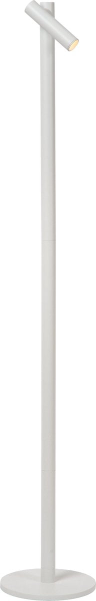 Lucide antrim - oplaadbare leeslamp binnen buiten - accu batterij - led dimbaar - 1x2,2w 2700k - ip54 - met draadloos oplaadstation - wit