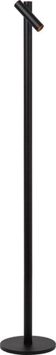 Lucide antrim - lampada da lettura ricaricabile per interni ed esterni - batteria ricaricabile - LED dimmerabile - 1x2,2W 2700K - IP54 - con stazione di ricarica wireless - nera