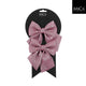 Fiocco Edelman lilla 2 pezzi - l12xl13xh1cm | 5 pezzi