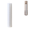 Candela dell'avvento di Natale White Senza 25 cm