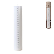 Candela dell'avvento di Natale White Senza 25 cm - afbeelding 1