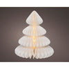 Micro LED albero di carta stabile per interni FSC mix 100% dia42cm x h.48cm
