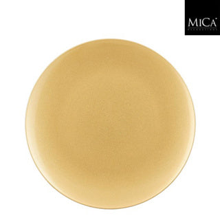 Edelman plato decorativo mila plástico reciclado dorado - h2x d33cm | 4 piezas
