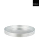 Edelman mila vassoio decorativo plastica riciclata argento h3xp27cm | 3 pezzi