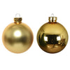 Bolas navideñas Kaemingk vidrio brillante, mate mixdia8cm