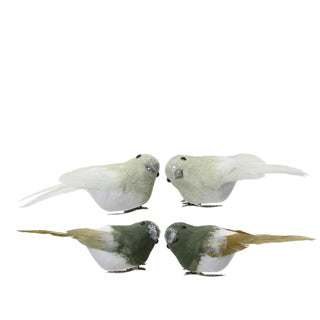 Espuma de pájaro Kaemingk en clip 2col asl.3,5 cm x ancho 10 cm x alto 3,5 cm | 5 piezas