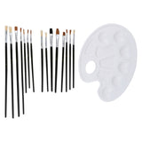 Cepillos y paleta, 16dlg. - afbeelding 2