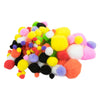 Pompon colorati, 100 °.