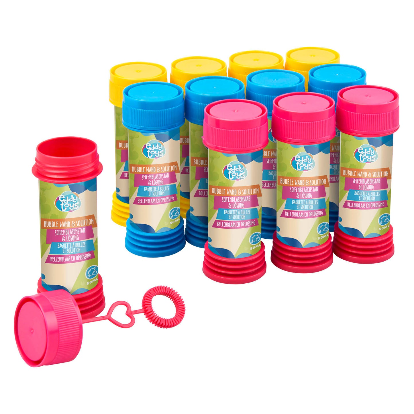 Soffiatore per bolle 50ml, 12 pz.