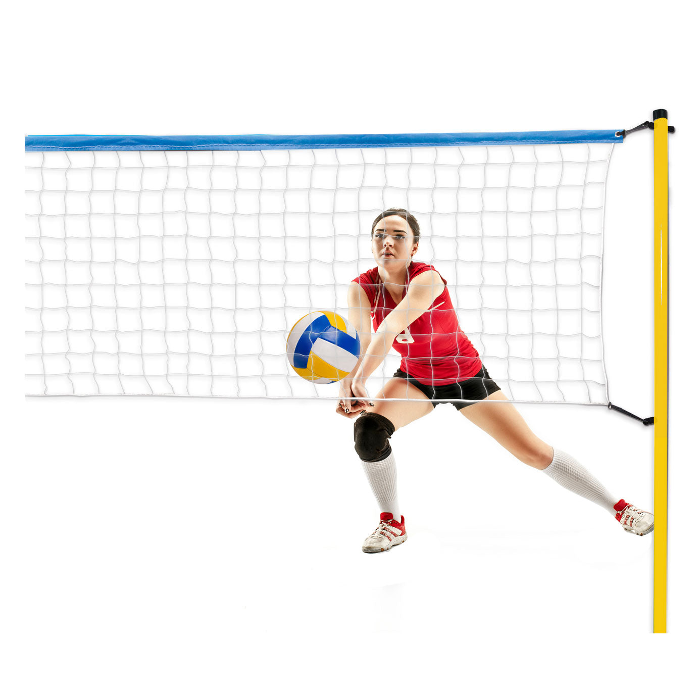 Set de voleibol y bádminton