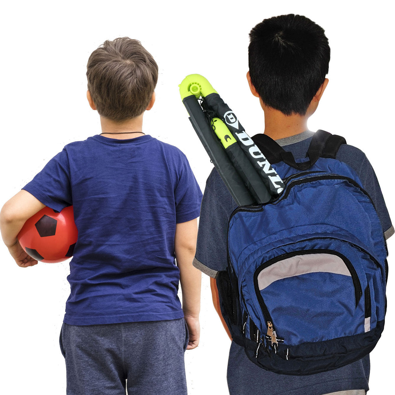 Obiettivo di calcio con spille da terra, set di 2